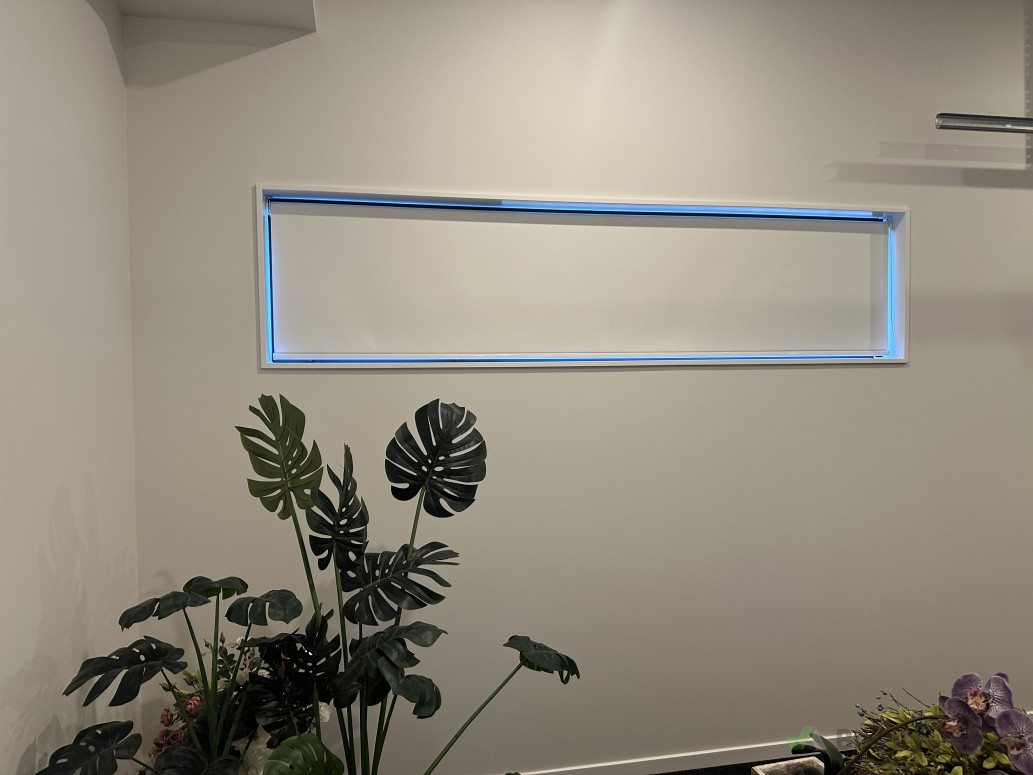 Blockout roller blinds