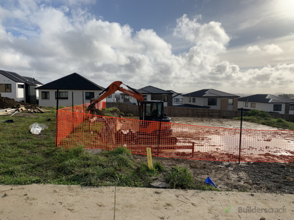 Earthworks being done