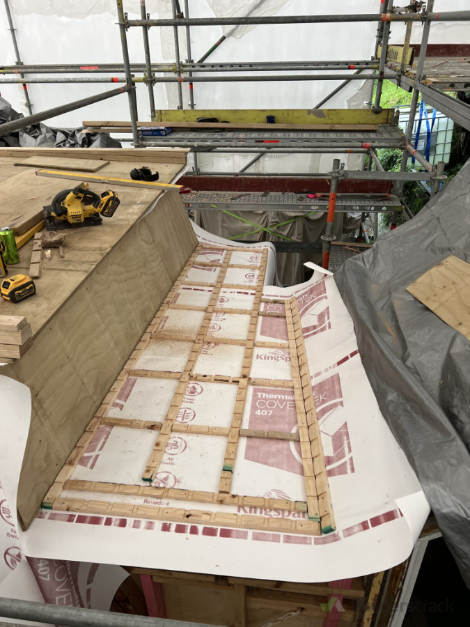 During - New vented substrate for membrane