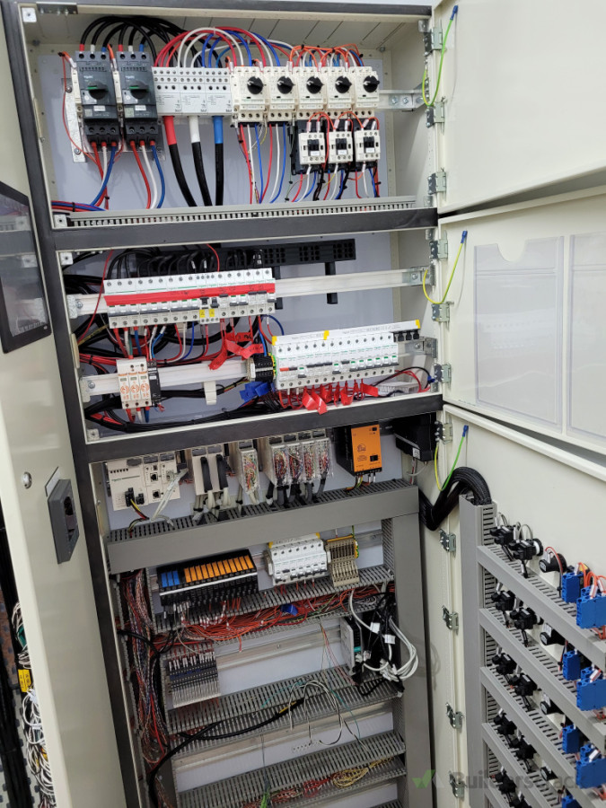 Industrial switchboard install