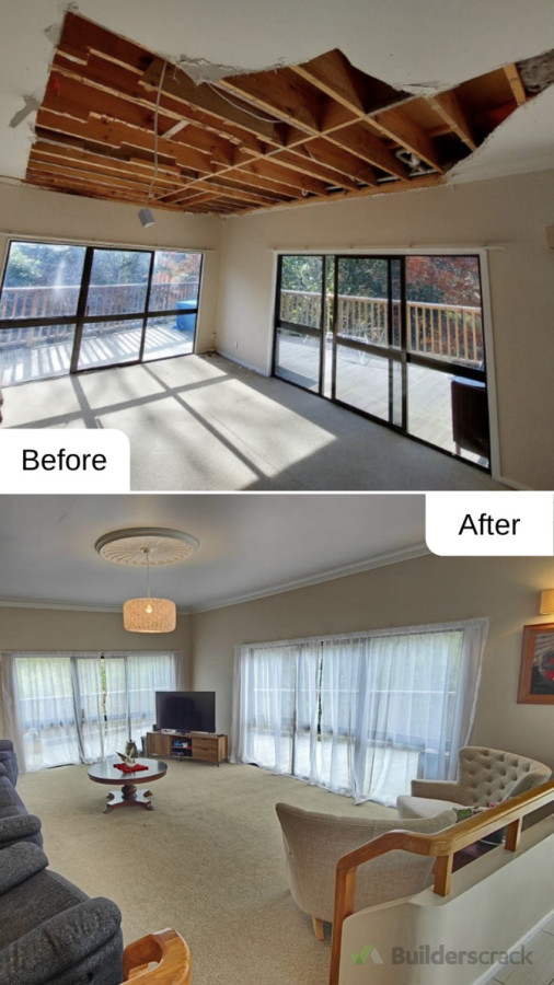 Emergency repairs - Upstairs flooding