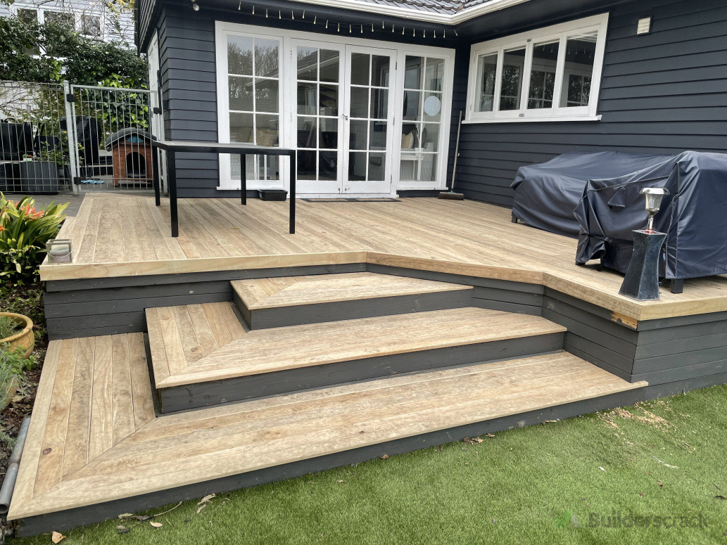 Strip and re deck done in st heliers