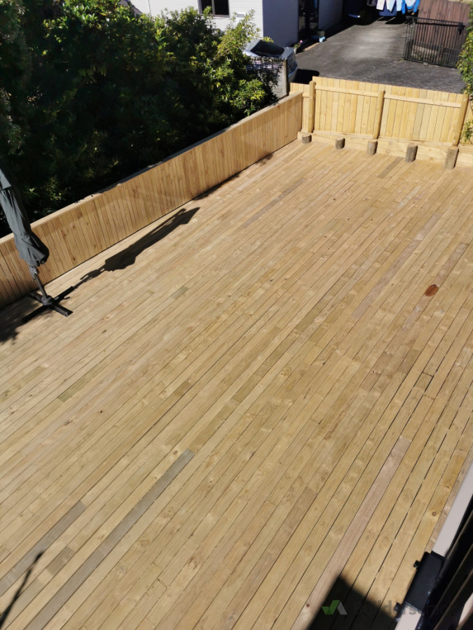 Huge deck done in howick