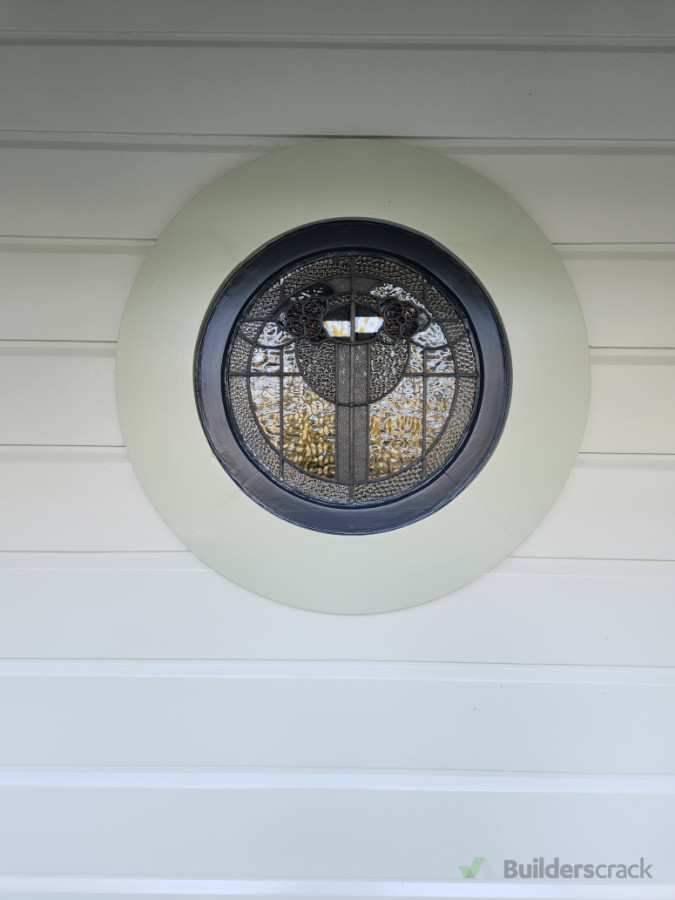 Beautiful lead light window