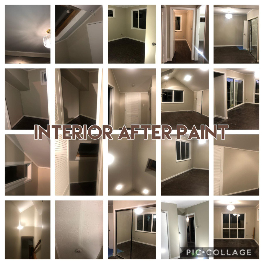 House interior paint - After