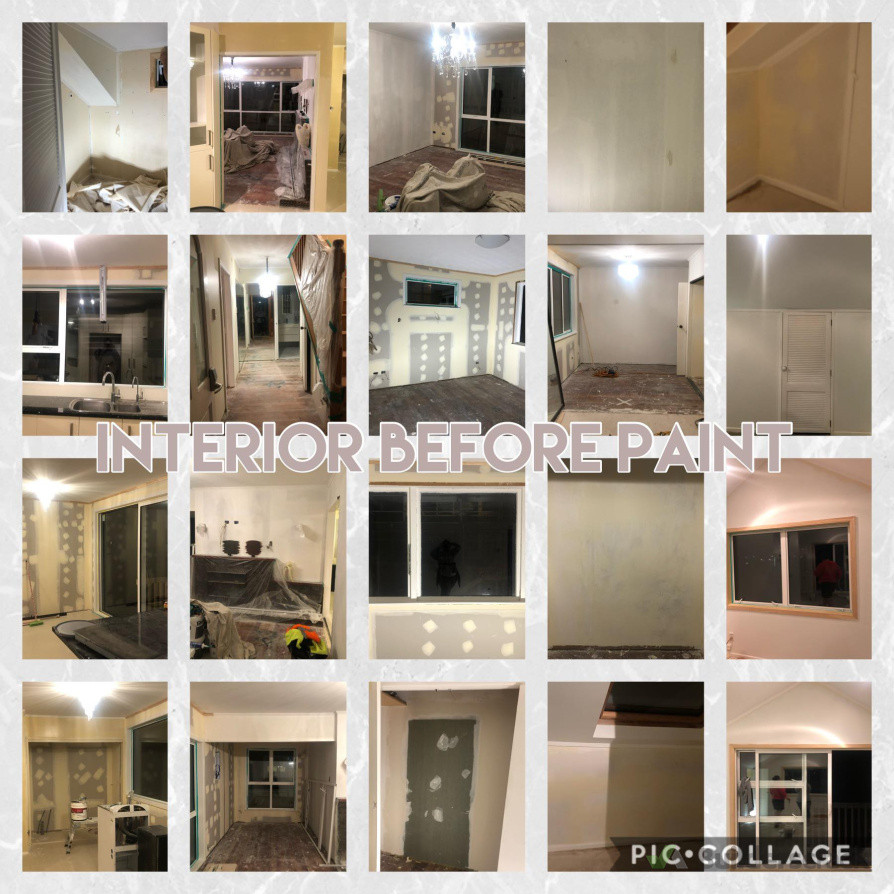 House interior paint - before