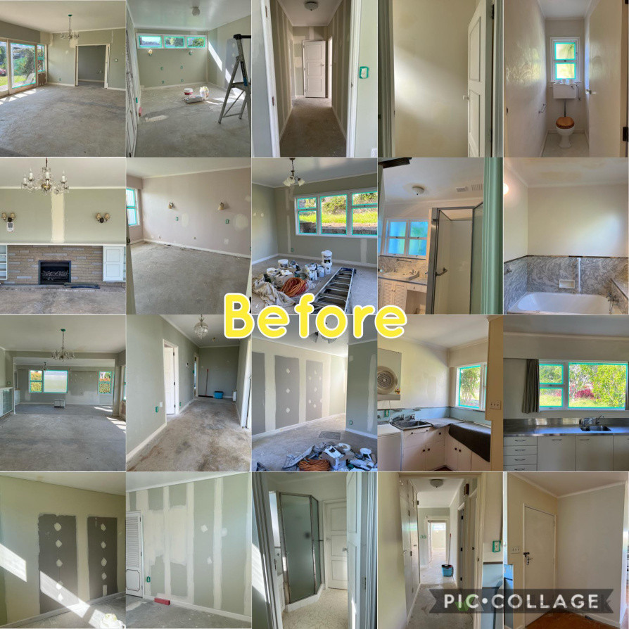 interior paint - before