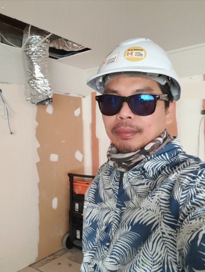 House renovation, plastering and painting