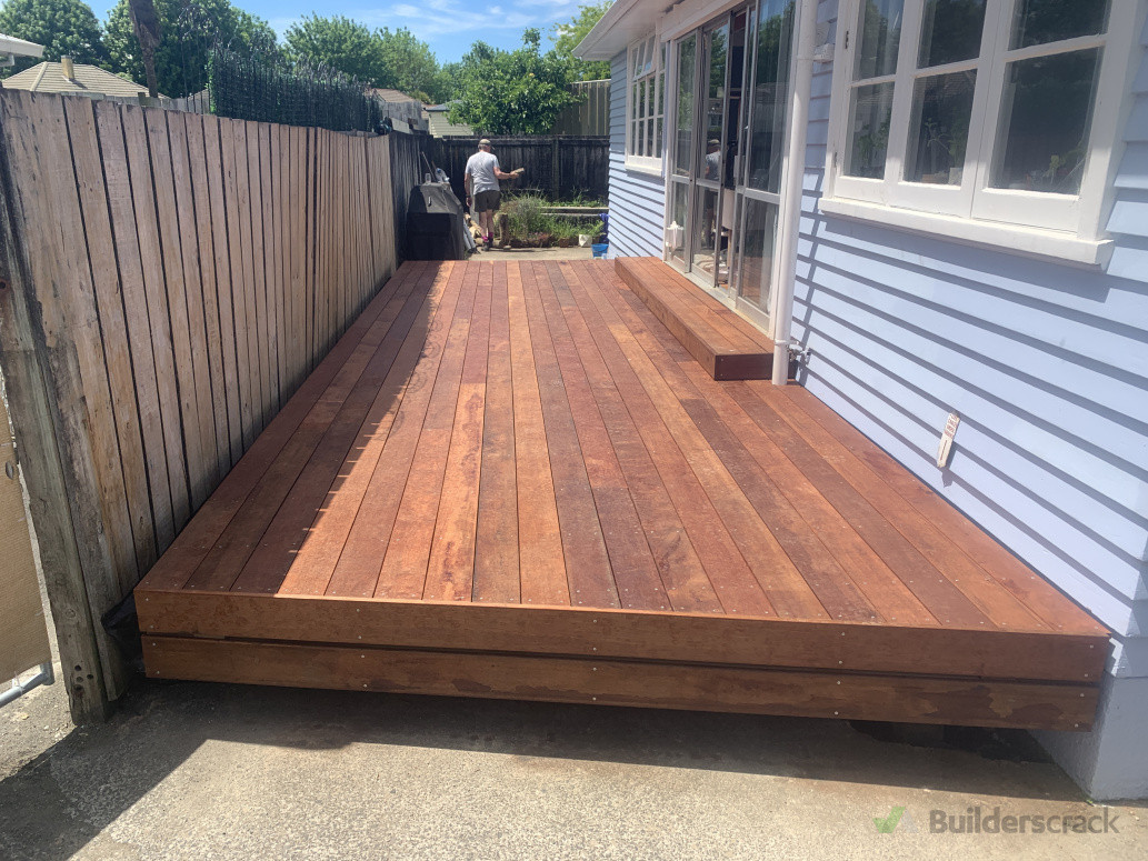 Deck completion in Chartwell