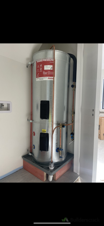 250l Rinnai install