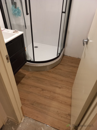 bathroom after