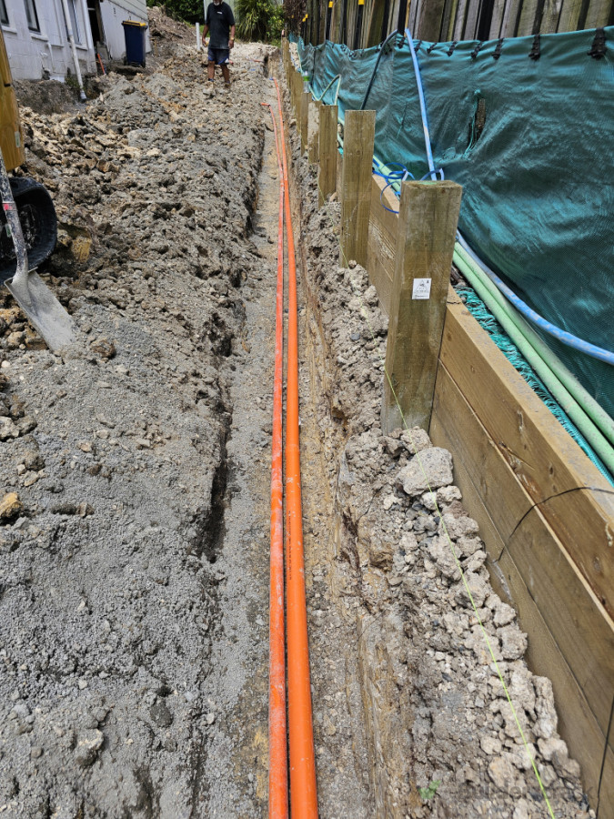 Installation of common services for future connection