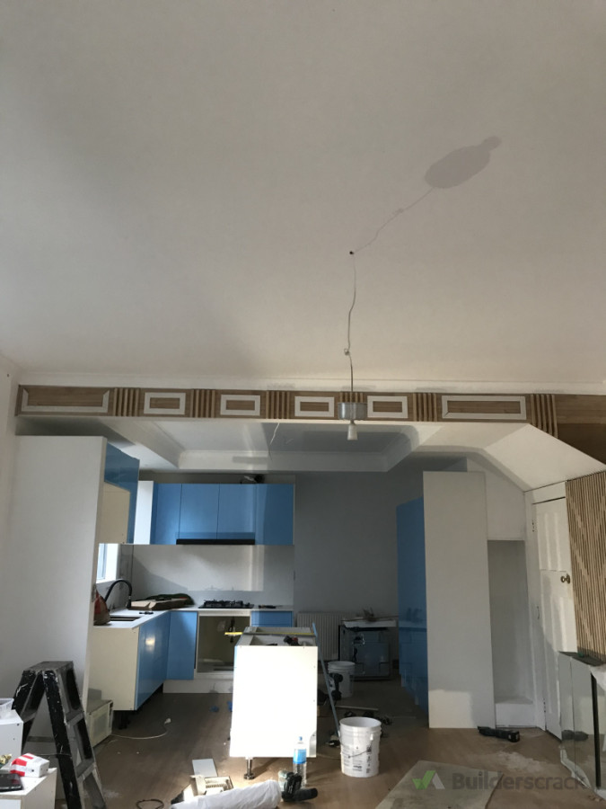 ceiling design and kitchen joinery