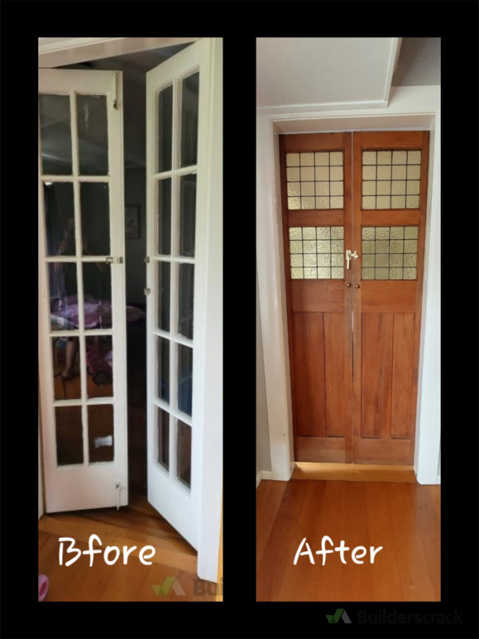 Internal french doors