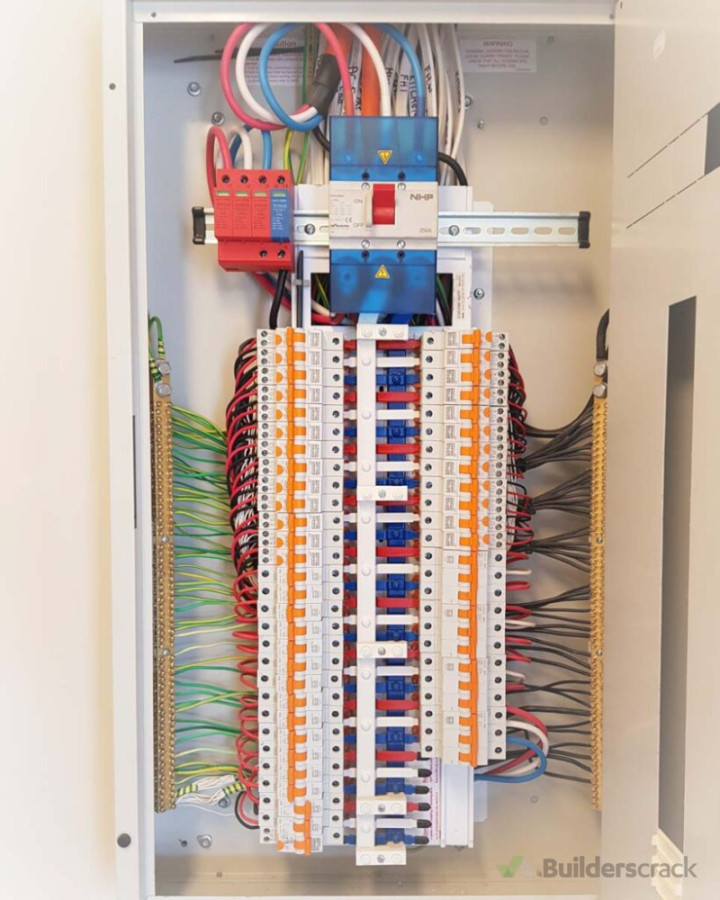 3-phase switchboard installation
