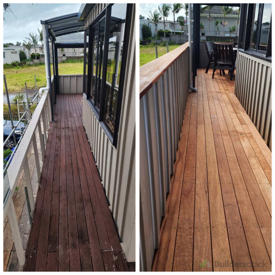 First floor decking replacement