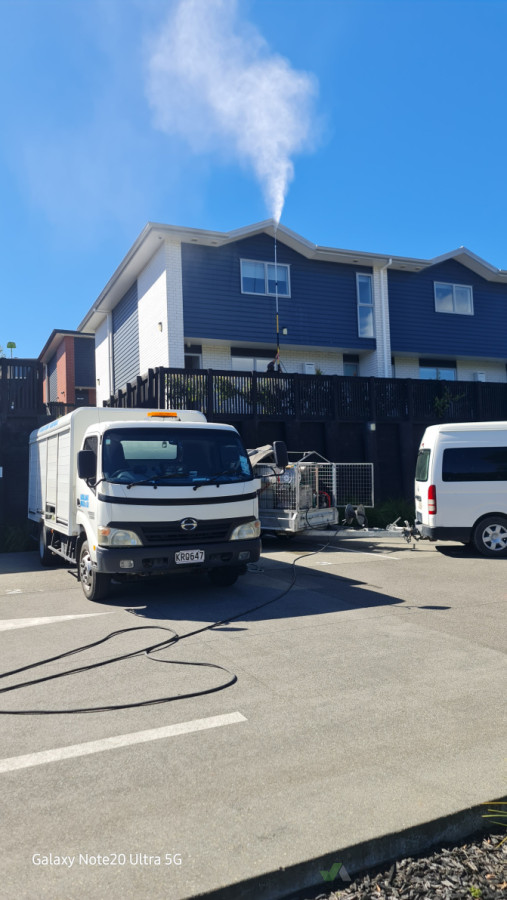 We have done eighteen units double story house