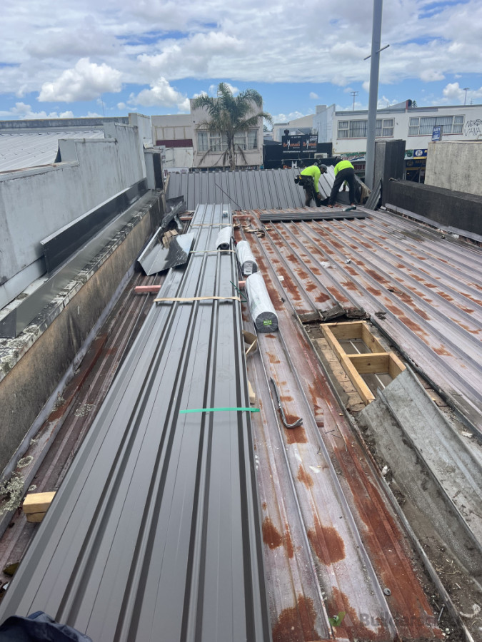 While working on Old Roof