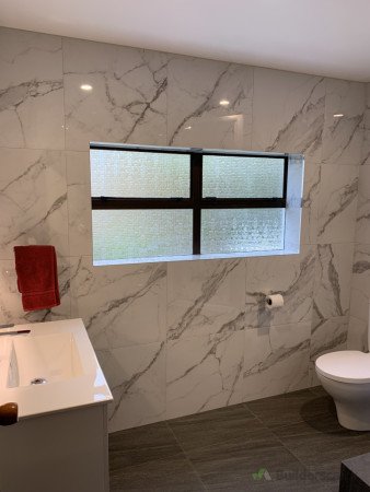 Completed bathroom