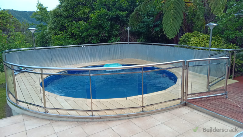 New decking installed.