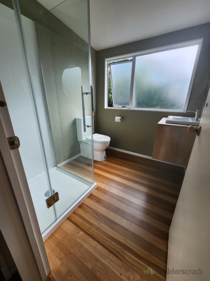 Completed Bathroom pre paint