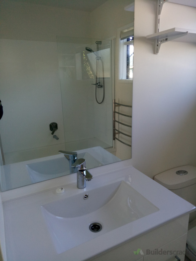 New bathroom vanity