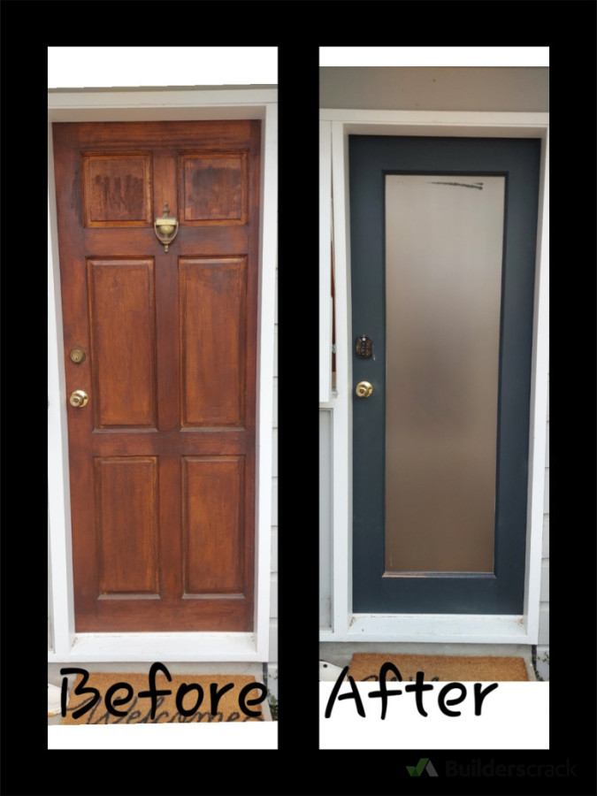 Exterior entrace door