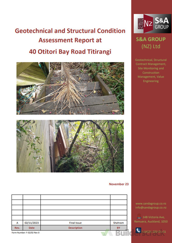 Landslip Assessment and Remediation Design