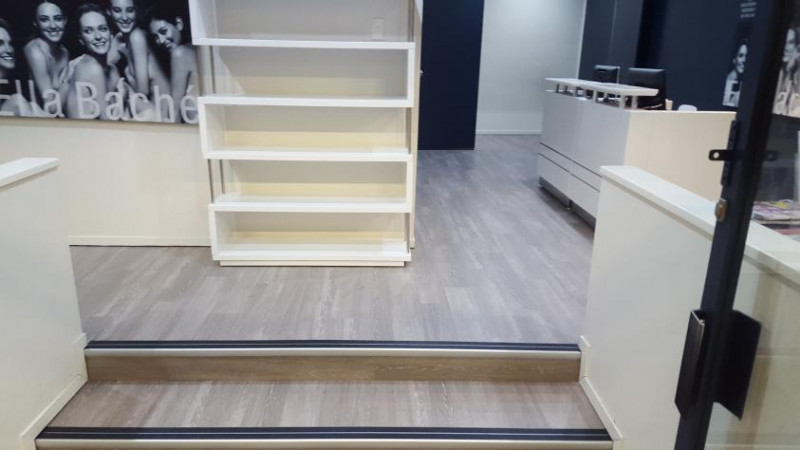 Vinyl Planks laid for Beauty Salon