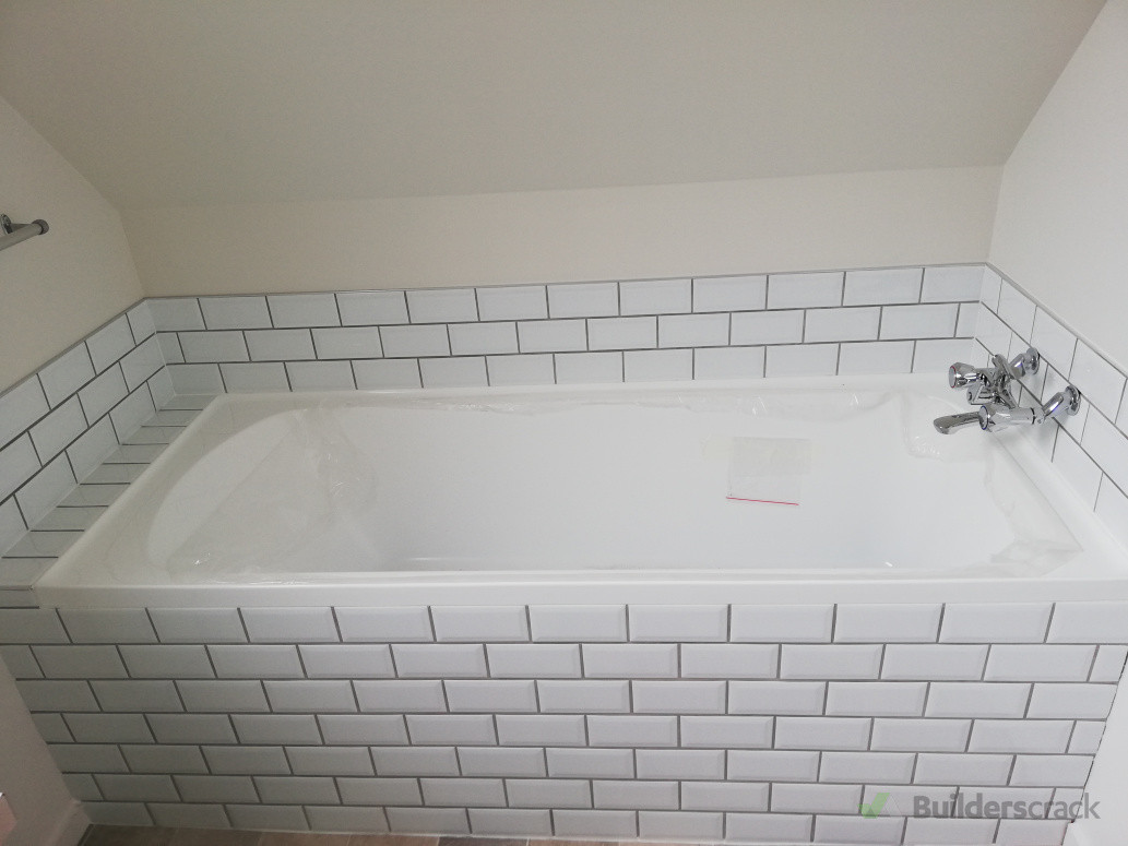 Bath installation, tiles