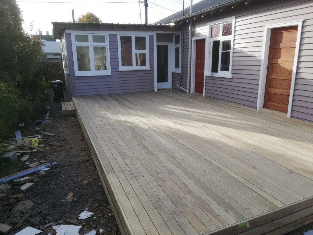 Deck with steps 36m2