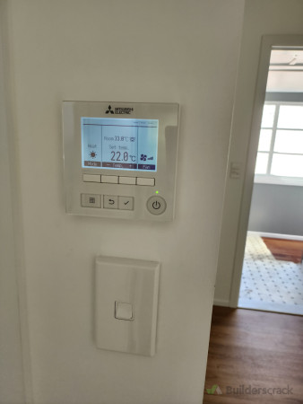 Ducted heat pump  controller