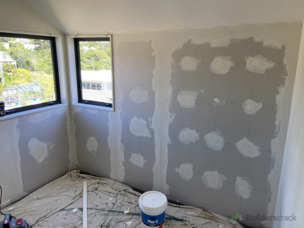 Drywall repairs and repaint