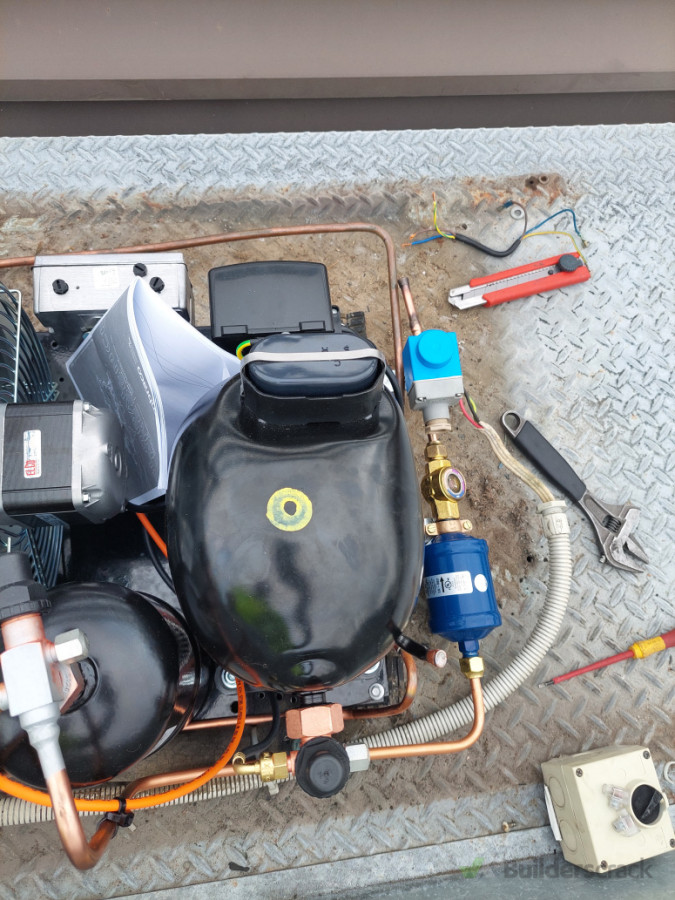 Installing new unit