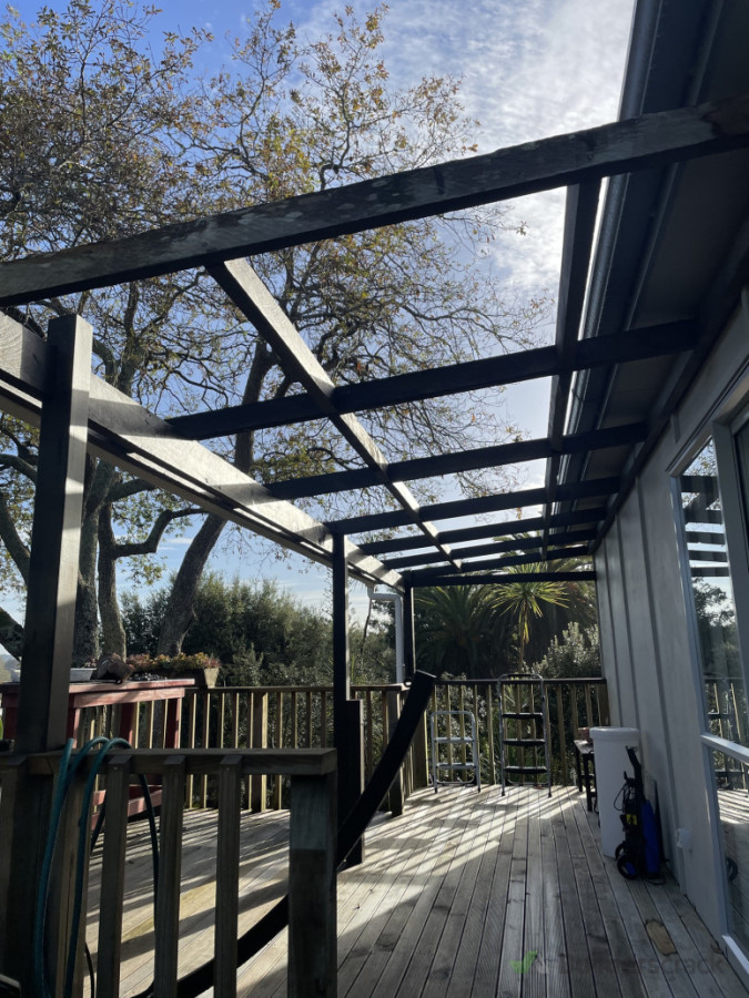Polycarb Sheeting (before)