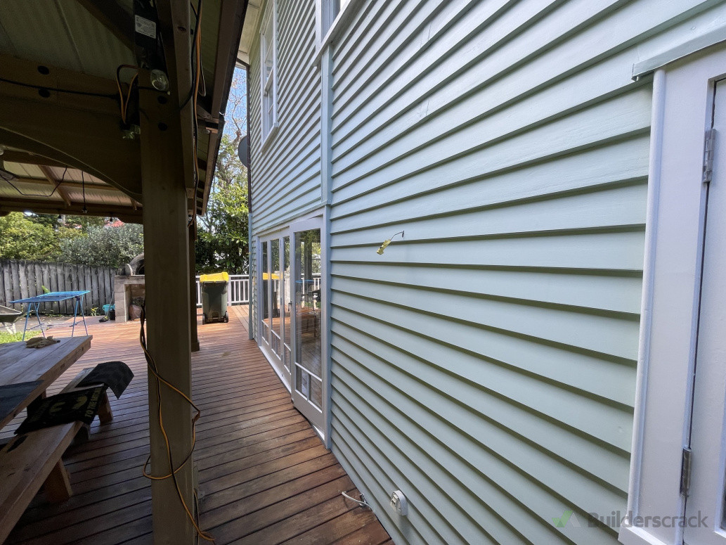 Exterior prep and paint completed