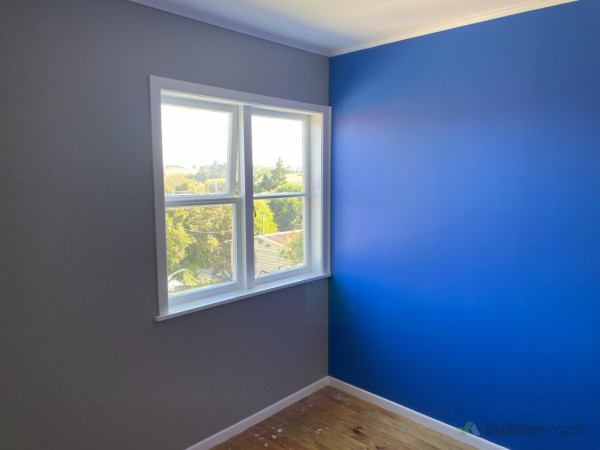 Interior repaint with feature colour
