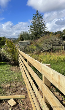 Build and install new boundary fence