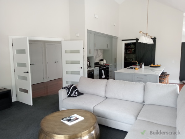 New kitchen, new doors and hardware, new lights