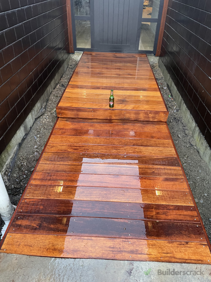 Kwila deck