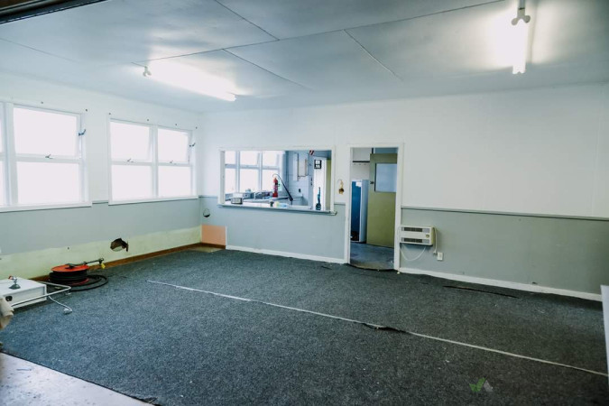 Small hall before