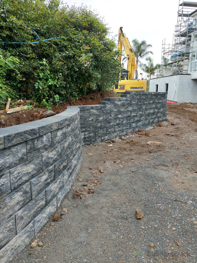 Keystone wall Mt Albert