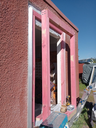 During - Office framing