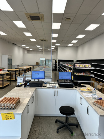 Commercial supermarket full electrical job