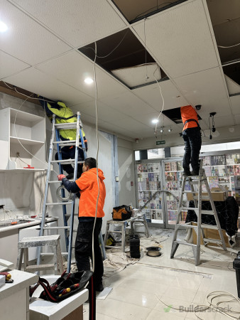 Small shop electrical renovations