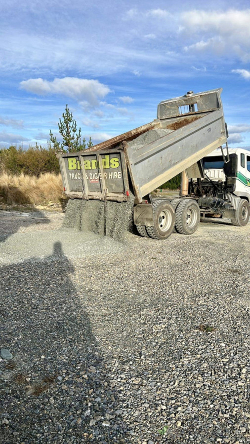 Prep for new driveway