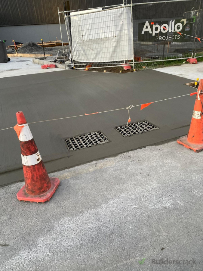 Vehicle crossing area