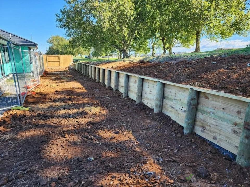 More Retaining Walls