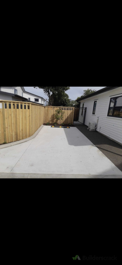 concrete and fencing