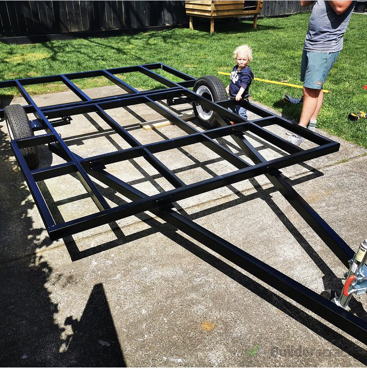 Rebuilt 60% and painted with 2 pot paint